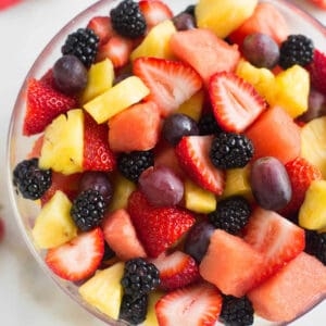 Fresh fruit bowl