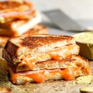 Grilled ham and cheese
