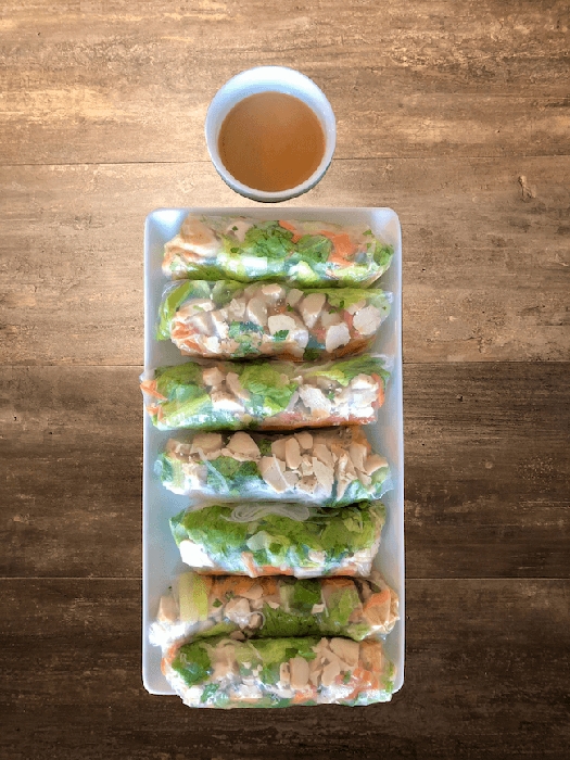 Spring rolls - the meal prep manual