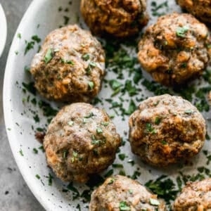 Air fryer meatballs