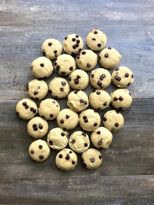 Lil chocolate chip protein pancake bites - the meal prep manual