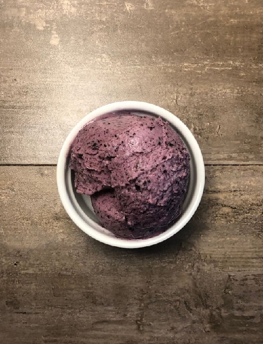Blueberry froyo - the meal prep manual