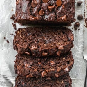 Chocolate banana bread