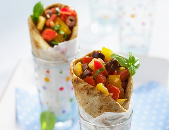 Panzanella wrap