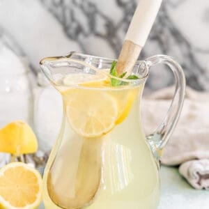 Homemade lemonade