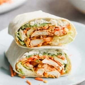Buffalo chicken wrap