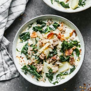 Creamy zuppa toscana