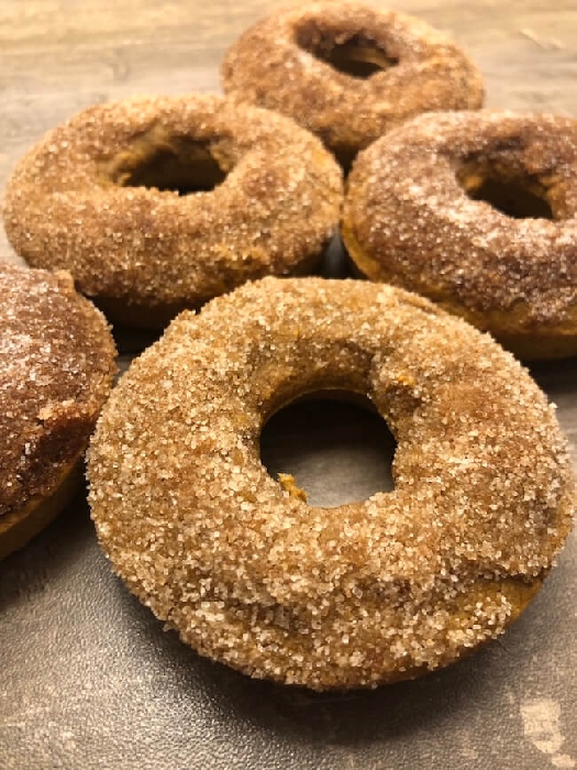 Gluten free pumpkin doughnuts - the meal prep manual
