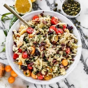 Orzo salad