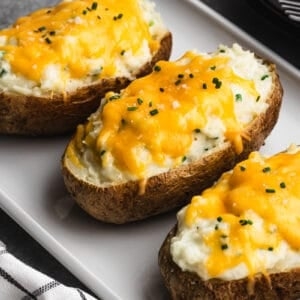Twice baked potatoes