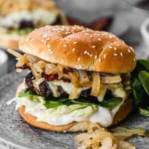 French onion burgers