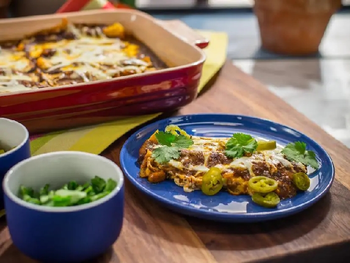 Ultimate cheesy enchiladas recipe