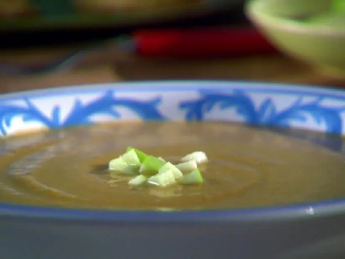 Quick apple and sweet potato soup recipe