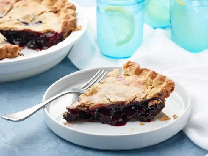 Easy blueberry pie recipe