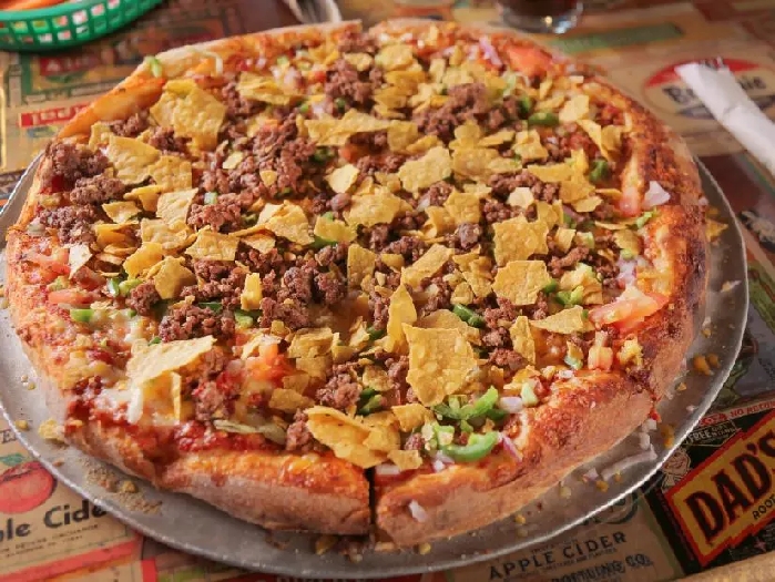 Taco pizza recipe