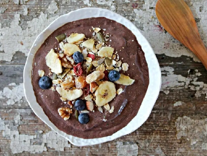 Acai berry smoothie bowl recipe