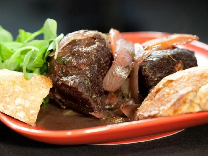 Zinfully delicious short ribs recipe