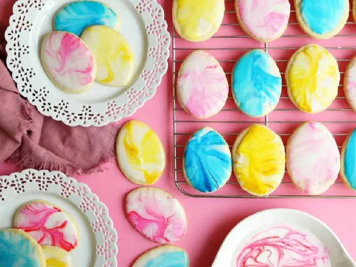 Easter egg sugar cookies recipe