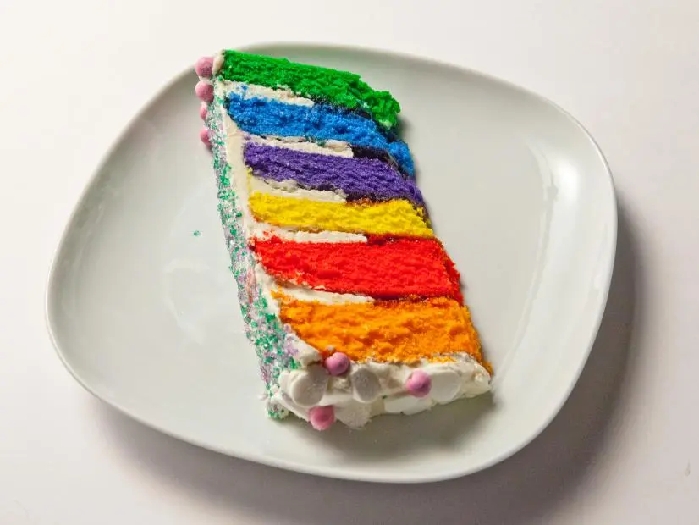 Rainbow cake recipe