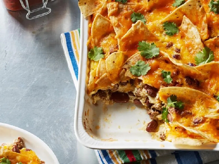 Nacho bake recipe