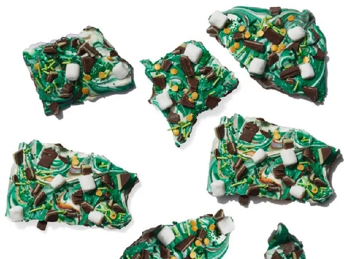Name this dish st. patrick's day bark recipe