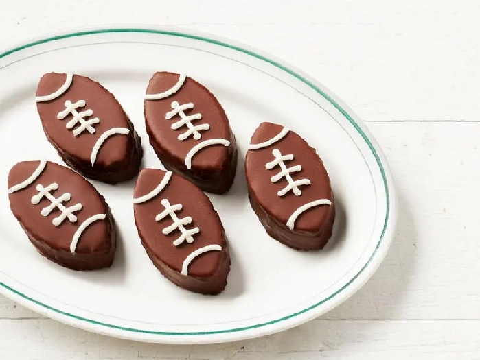 Ice cream sandwich footballs recipe