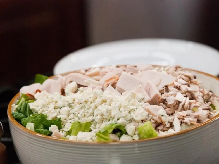 Garbage salad and champagne vinaigrette recipe