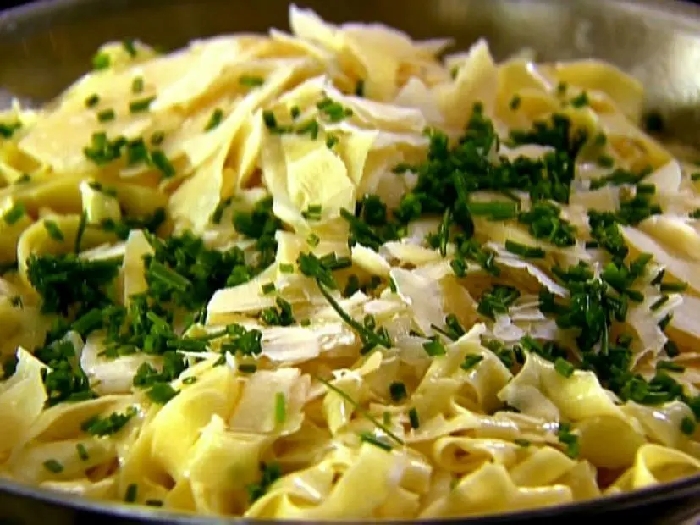 Tagliarelle with truffle butter recipe