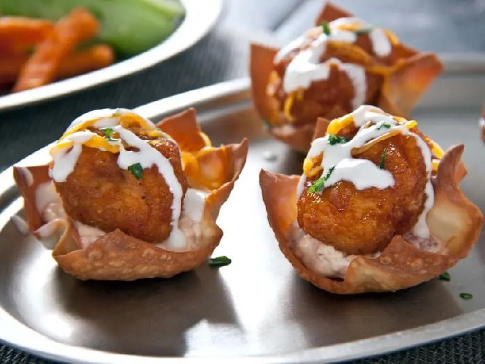 Bbq chicken kupcakes recipe