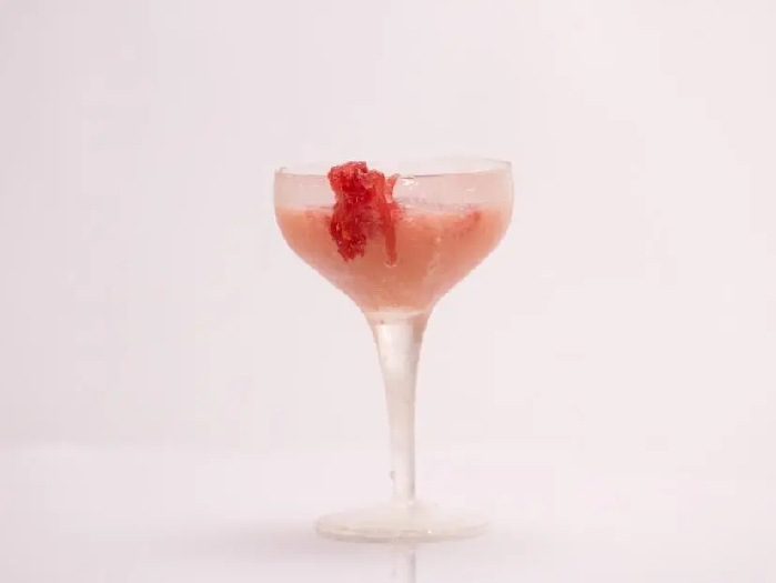 Zombie drink in edible glassware recipe