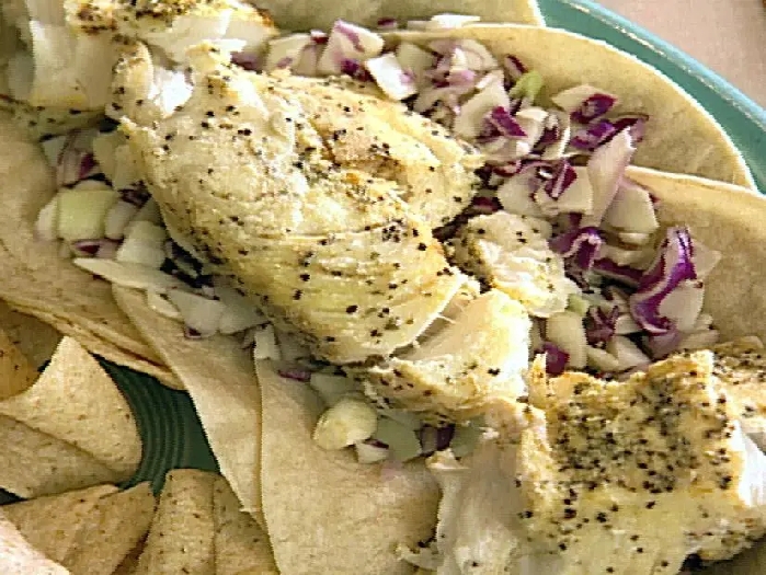 Tacos de mero: halibut tacos recipe
