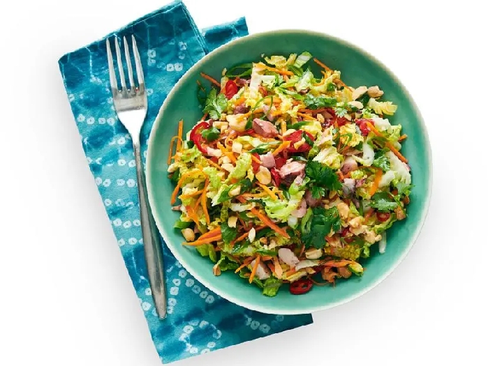 Cabbage salad with squid recipe