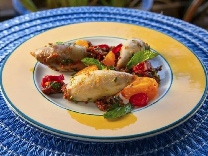 'nduja stuffed calamari recipe