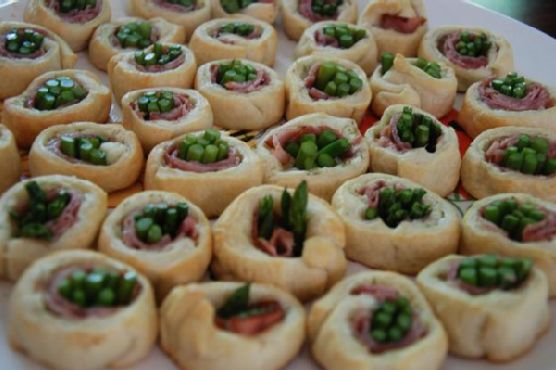 Asparagus & Ham Spirals