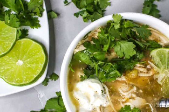 Crock Pot White Chicken Chili