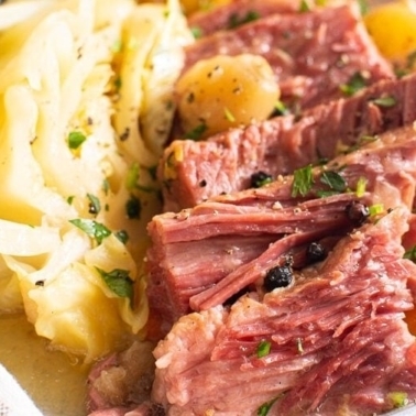 Instant pot corned beef and cabbage