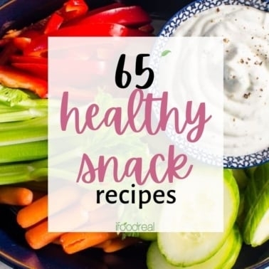 65 healthy snack recipes