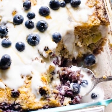 Quinoa breakfast bake