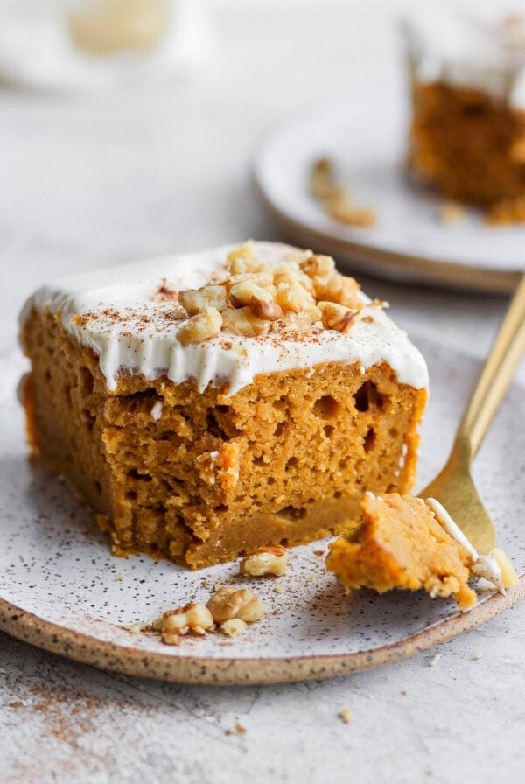 Pumpkin sheet cake