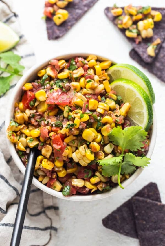 Fresh corn salsa