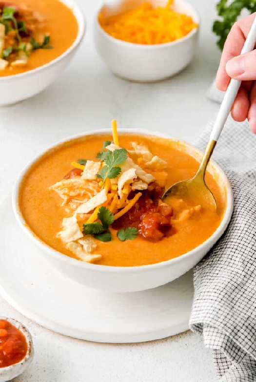 Chili’s chicken enchilada soup