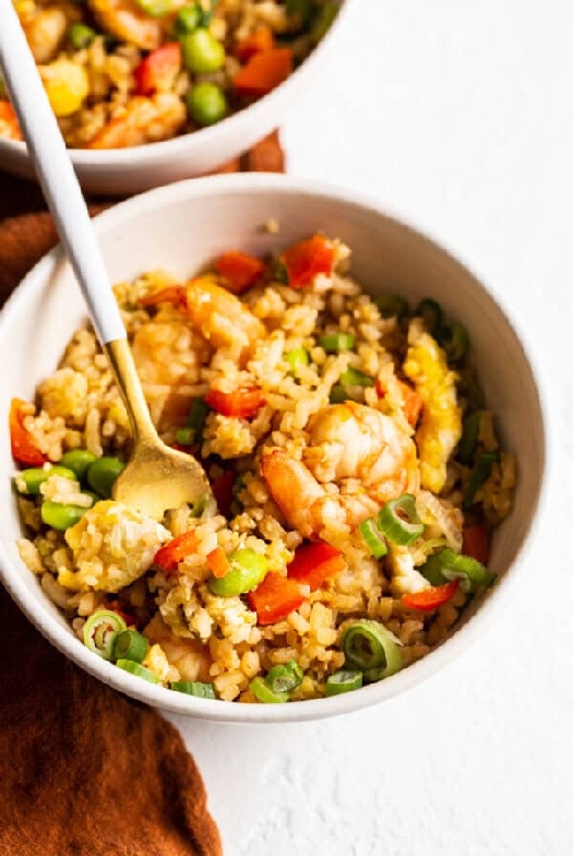 Shrimp fried rice