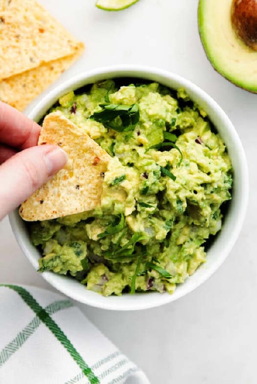 Homemade guacamole