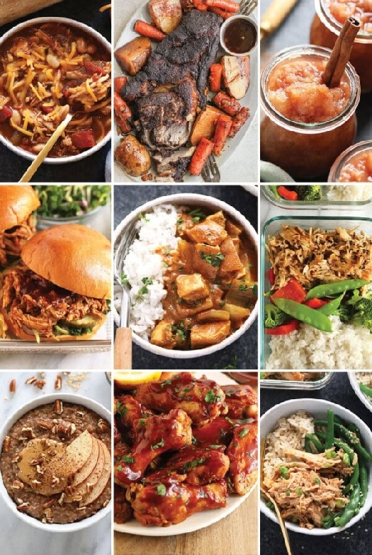 50 healthy crockpot recipes