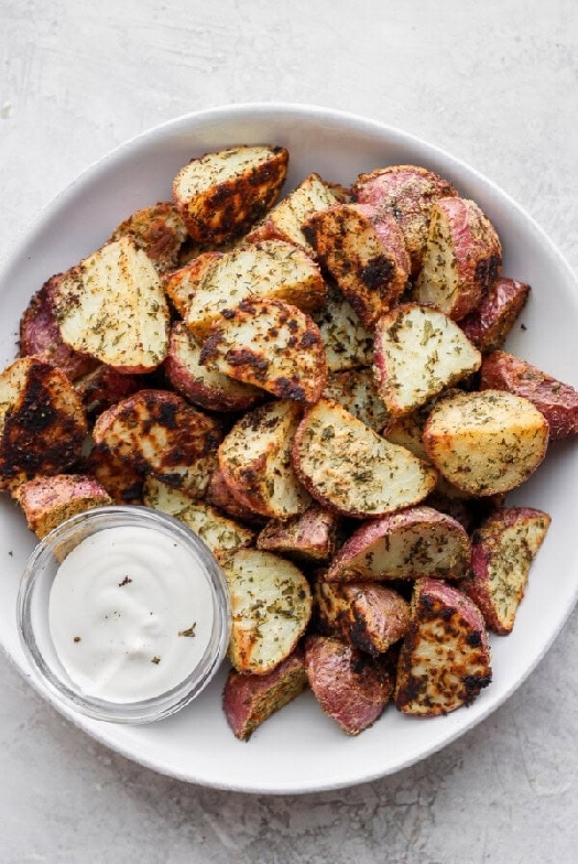 Ranch roasted potatoes