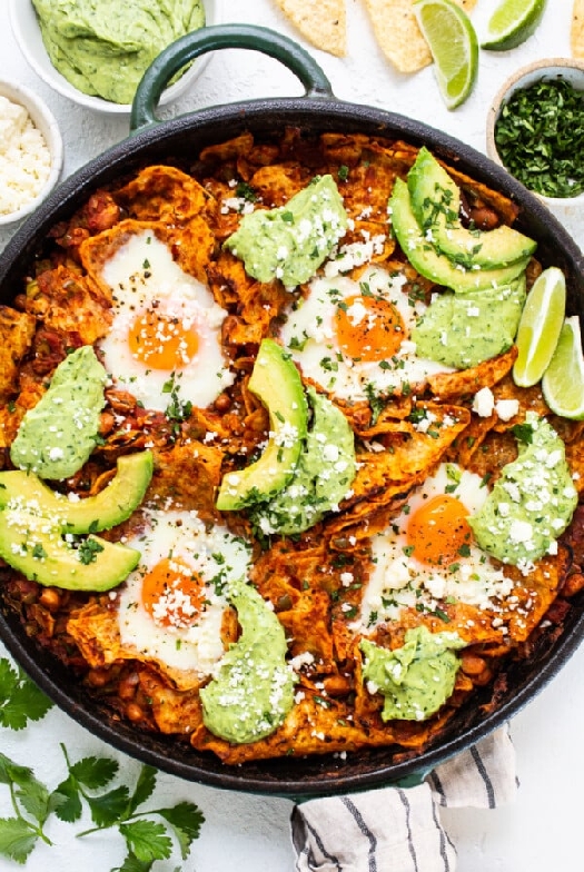 Easy chilaquiles
