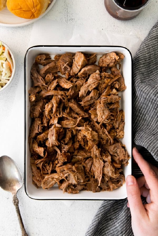 Slow cooker pulled pork