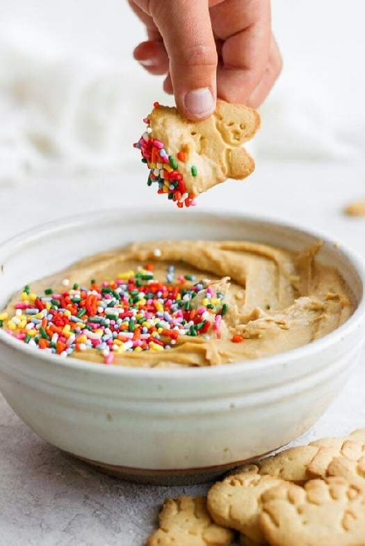 Funfetti cake batter dip