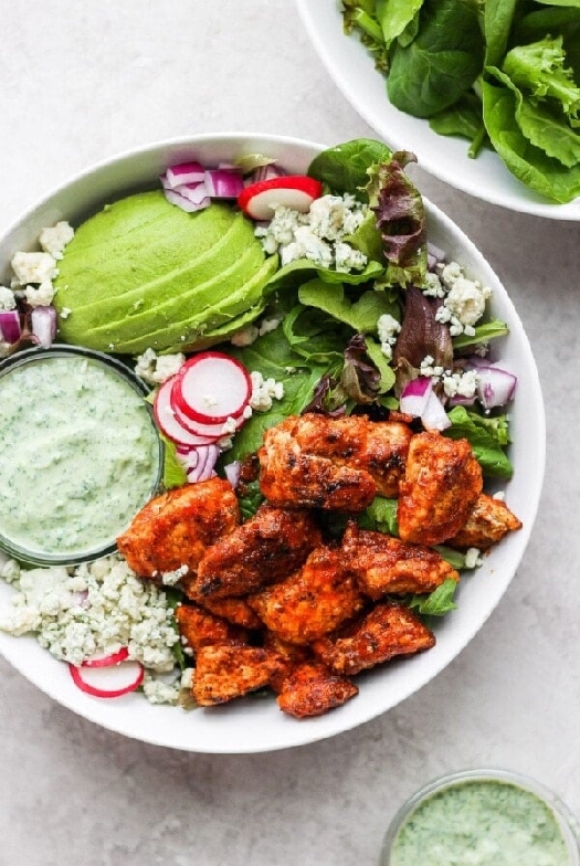 Sriracha chicken salad