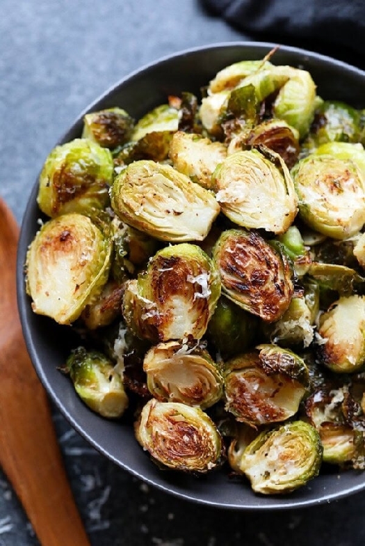 Parmesan brussels sprouts